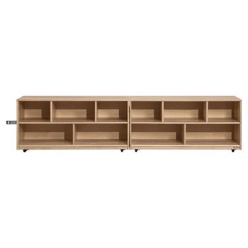 Wood Designs Maple Folding Storage Unit, 22-3/4&quot;H, EA