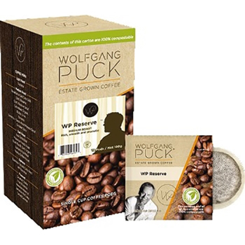 Wolfgang Puck Coffee Pods, Reserve, 18/BX