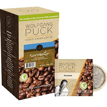 Wolfgang Puck Coffee Pods, Sorrento, 18/Box