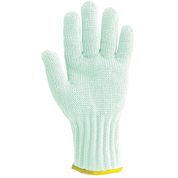 Wells Lamont Industrial Gloves, Whizard&#174; Handguard II&#174;, Heavy-Duty Knit Cut-Resistant Gloves, White, Medium, 6 PR/DZ