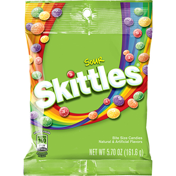 Skittles Sour, 5.7 oz., 12/CS
