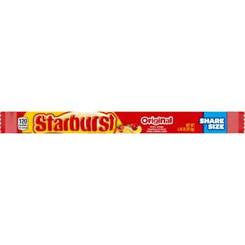 Starburst Original Fruit Chews Gummy Candy, Share Size, 3.45 oz , 6/Box