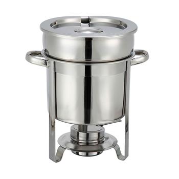 Winco Soup Warmer, 7 qt Capacity, Stainless steel