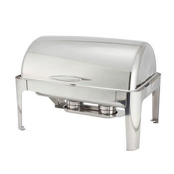 Winco Full Size Chafer with Roll-top Lid and Chafing Fuel Heat