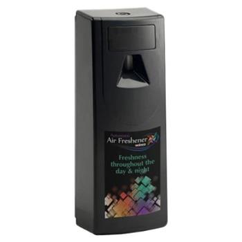 Winco Automatic Air Freshener Dispenser, 3.46&quot; x 3.35&quot; x 9.13&quot;, Black