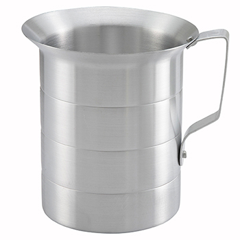 Winco 1 Quart Aluminum Measure