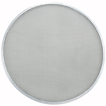 Winco 9&quot; Seamless Pizza Screen, Aluminum