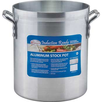 Winco Induction Ready Stock Pot, 10 qt.