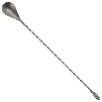 Winco After5 Bar Spoon, 12&quot;, Crafted Steel