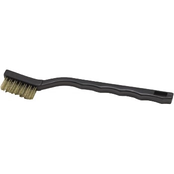 Winco Mini Scratch Utility Brush, Brass, 7&quot;