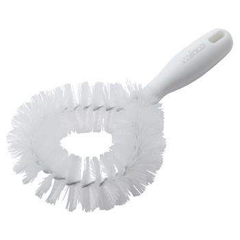 Winco Vegetable Cleaning Brush, Circular, White