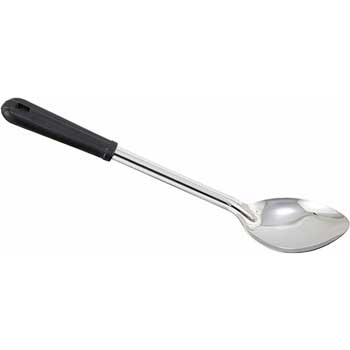 Winco 15&quot; Solid Basting Spoon, Bakelite Hdl, S/s