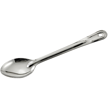 Winco 11&quot; Solid Basting Spoon, 1.2mm, S/S