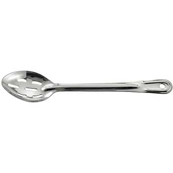 Winco 15&quot; Slotted Basting Spoon, 1.2mm, S/s