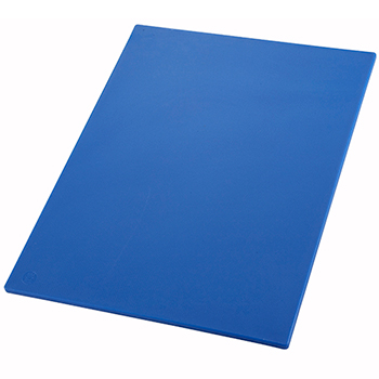 Winco Cutting Board, 12&quot; x 18&quot; x 1/2&quot;, Blue
