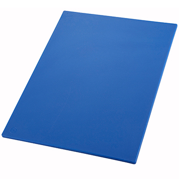 Winco Cutting Board, 18&quot; L x 24&quot; W x 0.5&quot; H, Plastic, Blue