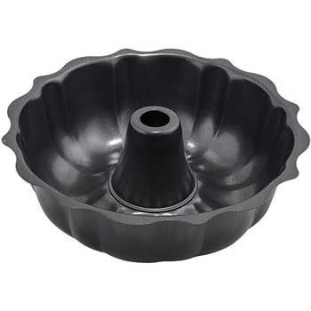 Winco Bundt Cake Pan, 10&quot; Dia, Aluminized Carbon Steel