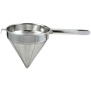 Winco 10&quot; China Cap Strainer, Fine , Stainless Steel