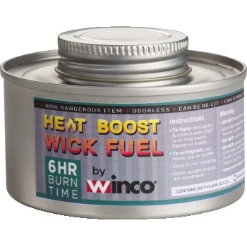 Winco Heat Boost Wic Fuel, Odorless, 6 Hour Burn Time