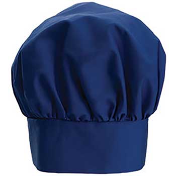 Winco Chef Hat, 13&quot;, Velcro Closure, Blue