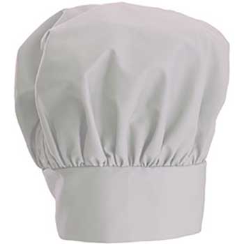 Winco Chef Hat, 13&quot;, Velcro Closure, White