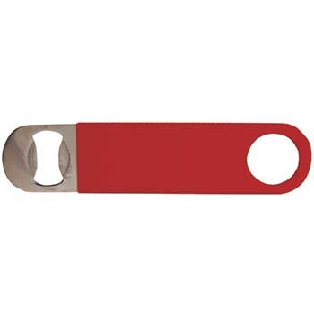 Winco&#174; Bottle Opener, Red, PVC Coated