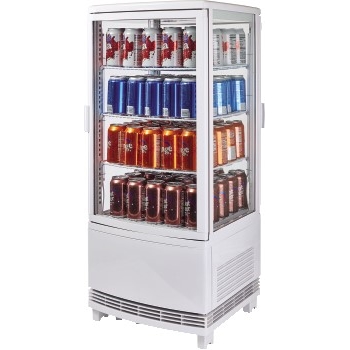 Winco Countertop Refrigerated Beverage Display