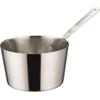 Winco Mini Taper Sauce Pan, Stainless Steel, 4&quot; x 2 3/8&quot;