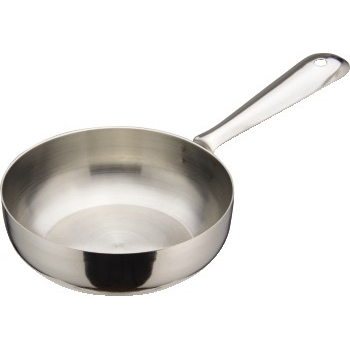 Winco Mini Fry Pan, Stainless Steel, 4&quot;