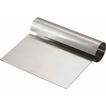 Winco Dough Scraper with Stainless Steel Handle &amp; Blade