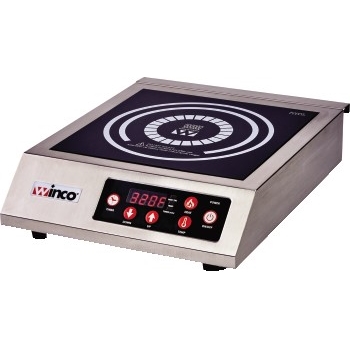 Winco Commercial Electric Induction Cooker, 1800w
