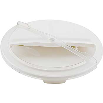 Winco Rotating Lid for White Container, 10 Gallon