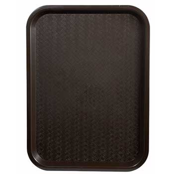 Winco Fast Food Tray, 10&quot; x 14&quot;, Brown