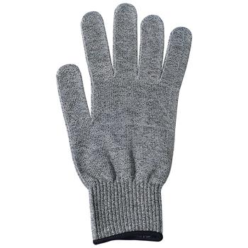 Winco Anti-Microbial Cut Resistant Gloves, Gray, XL