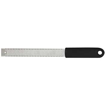 Winco Stainless Steel Grater with Soft Grip Handle, Fine