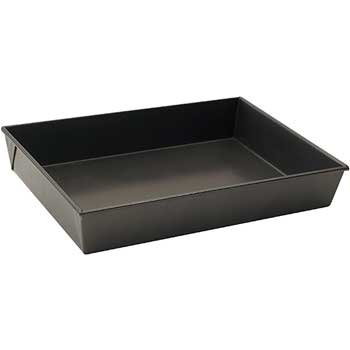 Winco Cake Pan, 18&quot; L x 12&quot; W x 3&quot; H, Aluminized Steel