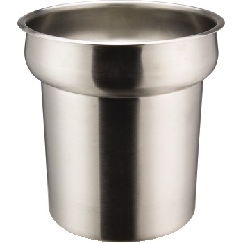 Winco Prime Stainless Steel Inset, 4 Quart