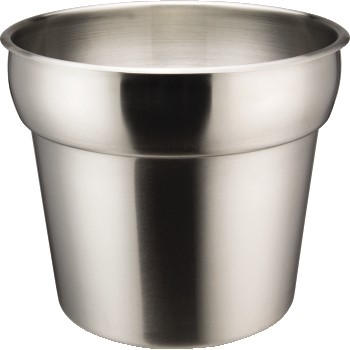 Winco Prime Stainless Steel Inset, 7 Quart