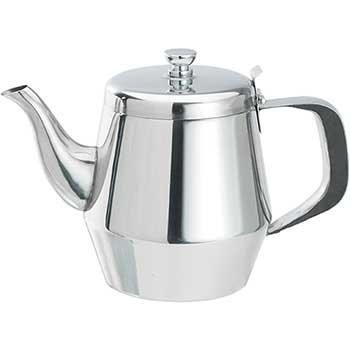 Winco 28 oz Teapot, Gooseneck, Stainless Steel