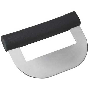Winco Chopping Knife, Single Blade with Black Handle