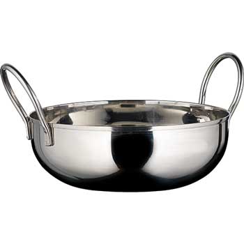 Winco Kady Bowl with Welded Handles, Stainless Steel, 40 oz.