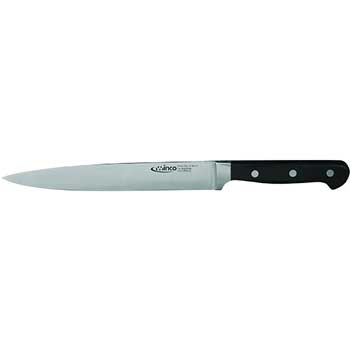 Winco 8&quot; Slicer, Triple Riveted, Full Tang Forged Blade