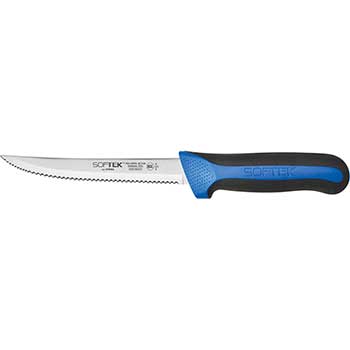 Winco Sof Utility Knife, Serrated Edge, 5 1/2&quot; Blade