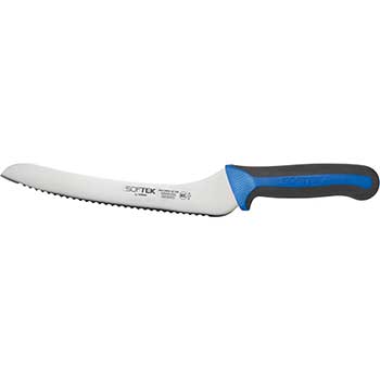Winco Sof-Tek™ Bread/Utility Knife, Offset, 9&quot; Blade