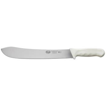 Winco Stal Butcher Knife, 12&quot;, White