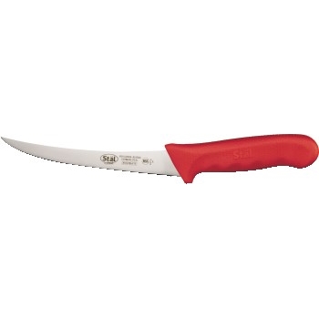 St&#228;l Stal Curved Boning Knife, Red, Polypropylene, 6&quot;