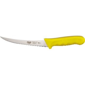 St&#228;l Stal Curved Boning Knife, Yellow, Polypropylene, 6&quot;