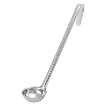 Winco One Piece Ladle, 1-1/2 oz, Stainless Steel