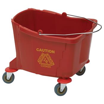 Winco 36 Quart Bucket For Mpb-36, Red