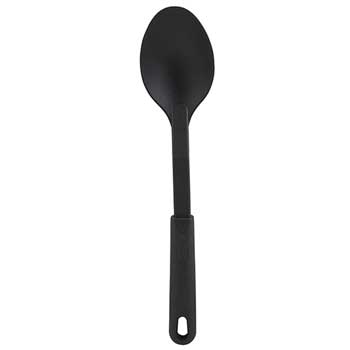 Winco Solid Spoon, Nylon, Heat Resistant